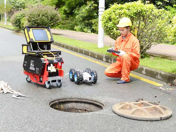 重兴镇管道机器人检测